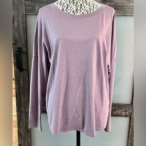 Apana Mauve Long Sleeve Women's Top